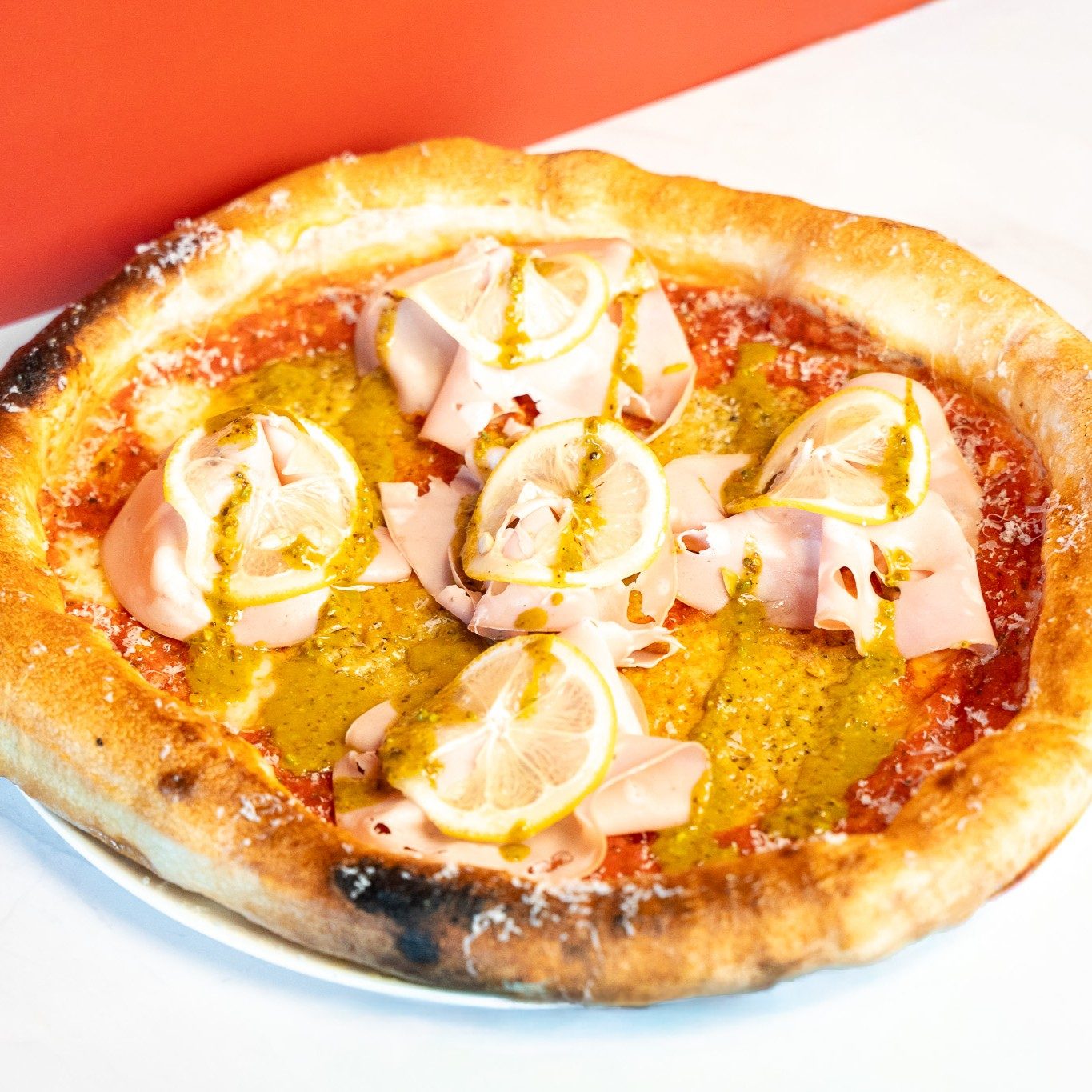 PISTACHIO PIZZA.