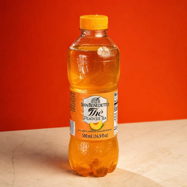 San Benedetto peach tea.