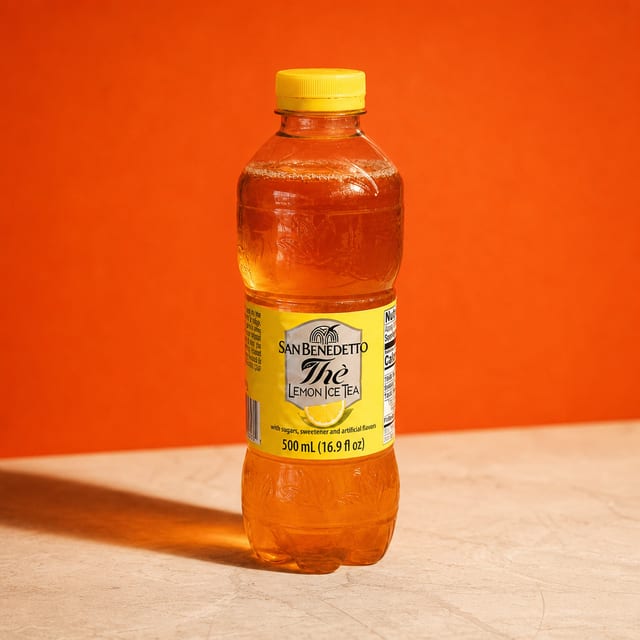 San Benedetto lemon tes.